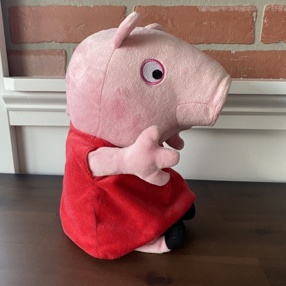 Peppa Pig Interactive Talking & Moving Stuffed Toy Tv Show Cartoon Plush - Read - Picture 3 of 8